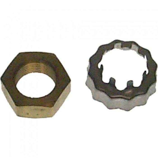 Prop Nut & Keeper OMC | Sierra 18-3708-1 - MacombMarineParts.com