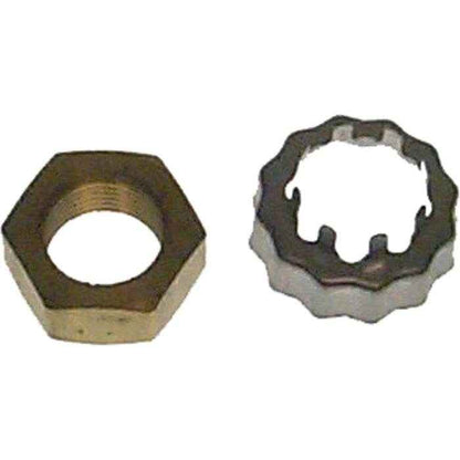 Prop Nut & Keeper OMC | Sierra 18-3708-1 - MacombMarineParts.com