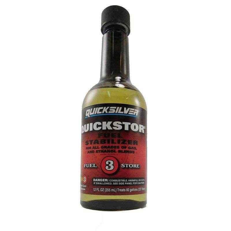 Quickstor 12 oz. Fuel System Stabilizer | Quicksilver 92-8M0047922 - MacombMarineParts.com