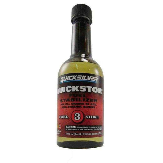 Quickstor 12 oz. Fuel System Stabilizer | Quicksilver 92-8M0047922 - MacombMarineParts.com