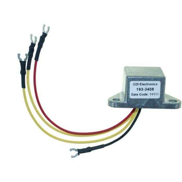 Rectifier Regulator 3 Wire | CDI Electronics 193 - 3408 - MacombMarineParts.com