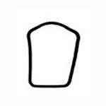 Rubber Seal | Sierra 18 - 8353 - MacombMarineParts.com