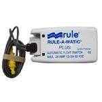 Rule - A - Matic Plus Float Switch With Fuse Holder | Rule 40FA - MacombMarineParts.com