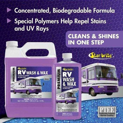 RV Wash & Wax - 1 gal. | Star brite 071500N - MacombMarineParts.com