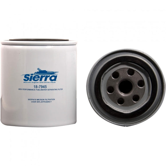 Fuel Water Separator Filter 10 Micron Long | Sierra 18-7945 - macomb-marine-parts.myshopify.com