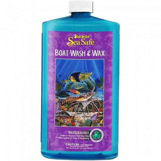 Sea Safe Wash & Wax - 32 oz. | Star Brite 089737P - MacombMarineParts.com