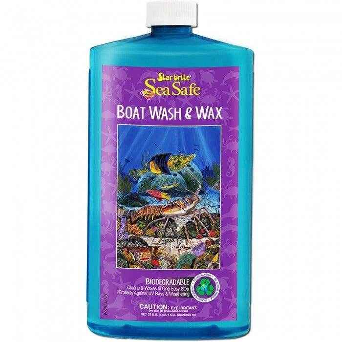 Sea Safe Wash & Wax - 32 oz. | Star Brite 089737P - MacombMarineParts.com