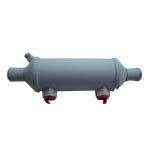 Seakamp 5In Oil Cooler With Water Hose 25132 - MacombMarineParts.com