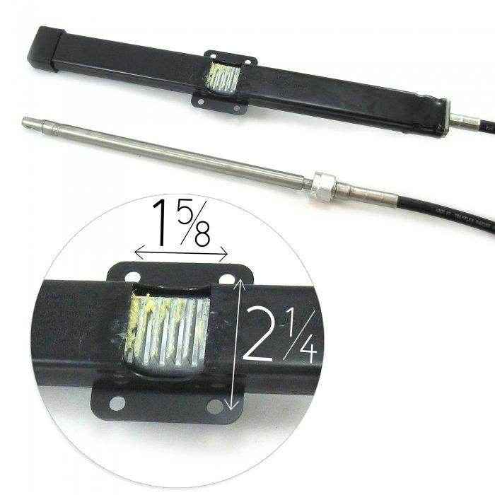 SeaStar 16 Ft. Backmount Rack Steering Cable Ssc13416 - MacombMarineParts.com