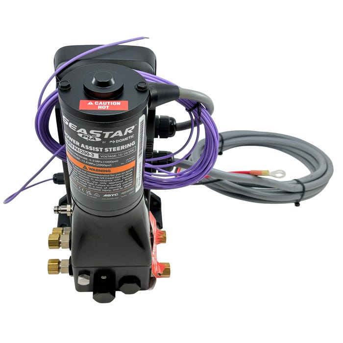 12/24 volt Hydraulic Steering Power Assist Unit | SeaStar Solutions PA1200-3