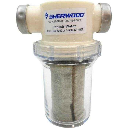 Seawater Strainer 1/2 inch NPT | Sherwood 18004 - MacombMarineParts.com