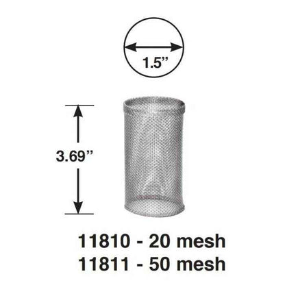 Seawater Strainer Screen | Sherwood 11810 - MacombMarineParts.com