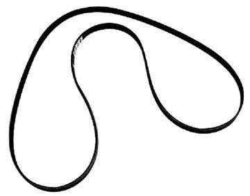 Serpentine Belt | QuickSilver 57-861757Q - MacombMarineParts.com