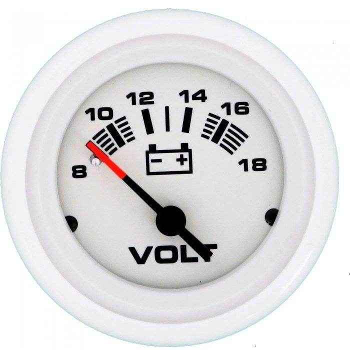 Sierra Arctic 12V Dc Voltmeter 68383P - MacombMarineParts.com