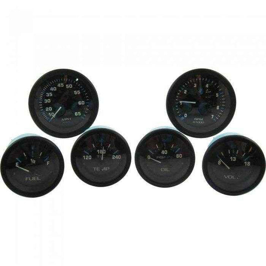 Sierra Eclipse Inboard And Sterndrive 6 Gauge Set 68413P - MacombMarineParts.com