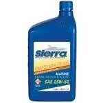 Sierra Liter 25W-50 Fc-W Oil 18-9552-8 - MacombMarineParts.com