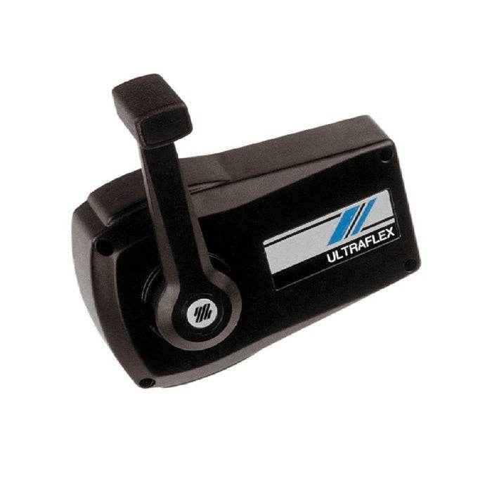 Single Lever Dual Function Side Mount Control - Black| UFLEX USA B90 - MacombMarineParts.com