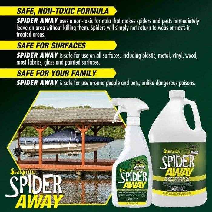 Spider Away Spider Repellent - 22 oz. | Star Brite 095022P - MacombMarineParts.com