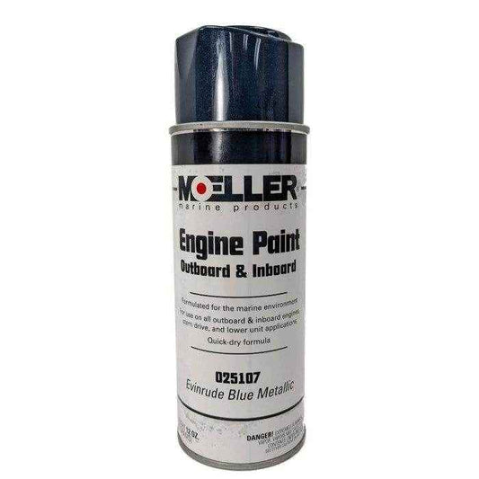 Spray Paint Engine Evinrude Blue Metallic | Moeller Marine 025107 - MacombMarineParts.com