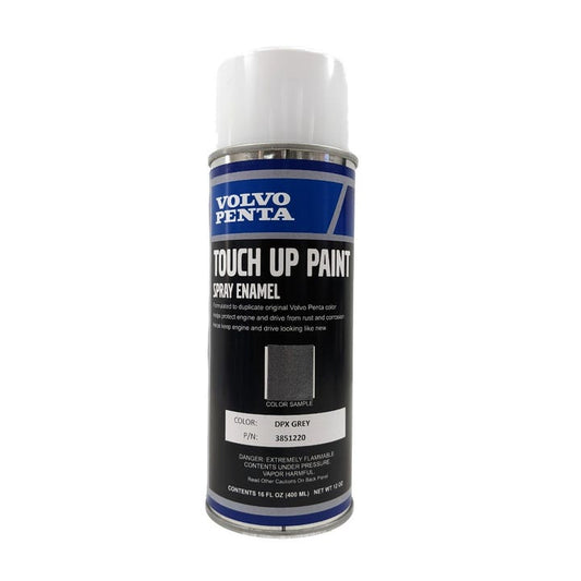 Spray Paint Metallic Charcoal Paint OMC | Volvo 3851220 - MacombMarineParts.com