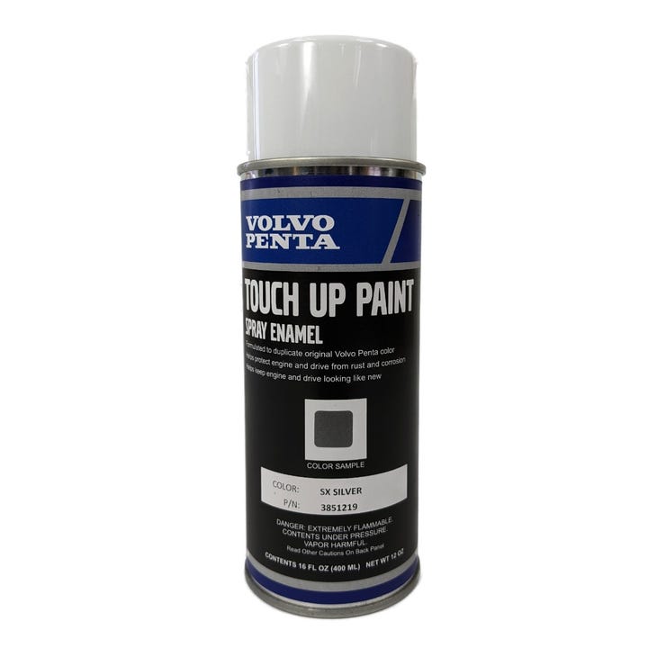 Spray Paint Metallic Silver | Volvo Penta 3851219 - MacombMarineParts.com