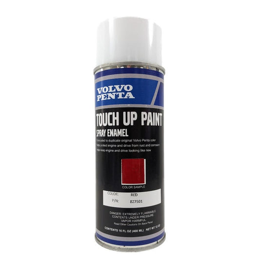Spray Paint Red Touch Up Paint | Volvo 827501 - MacombMarineParts.com