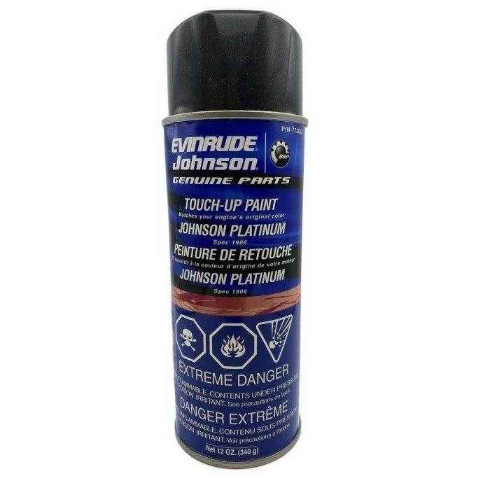 Spray Paint Touch Up Paint Johnson Platinum | BRP 0772633 - MacombMarineParts.com