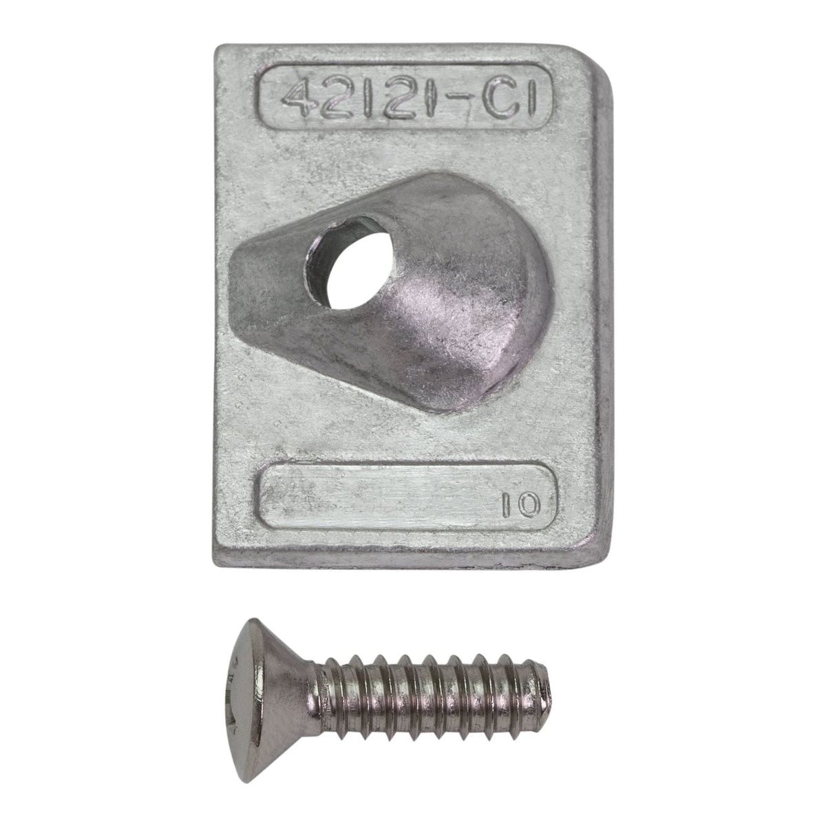 Square Aluminum Anode Set 42121Q02