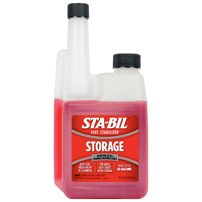 STA - BIL Storage Fuel Stabilizer - 16 oz | Sta - bil 22207 - MacombMarineParts.com