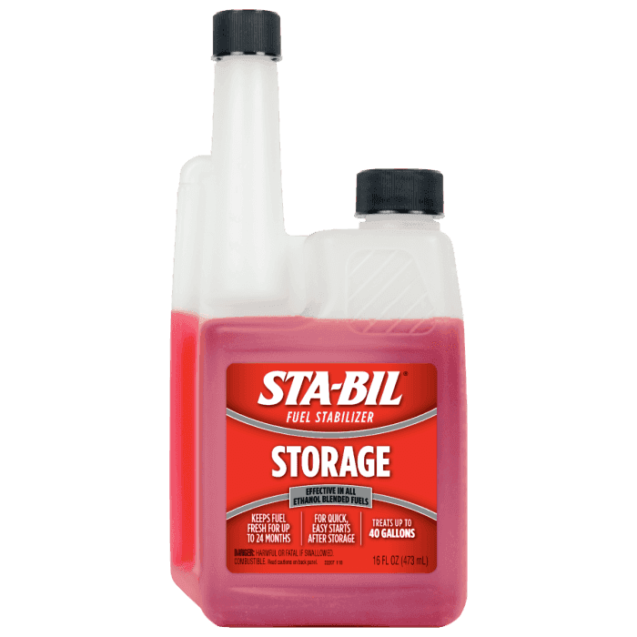 STA-BIL Storage Fuel Stabilizer - 16 oz | Sta-bil 22207 - MacombMarineParts.com