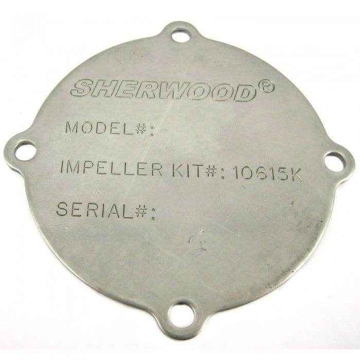 Stainless Steel Cover Plate | Sherwood 21120 - MacombMarineParts.com