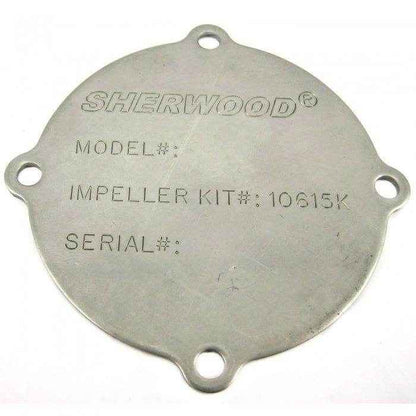 Stainless Steel Cover Plate | Sherwood 21120 - MacombMarineParts.com