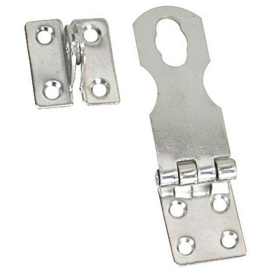 Stainless Steel Fixed Safety Hasp | Whitecap S-4052 - MacombMarineParts.com