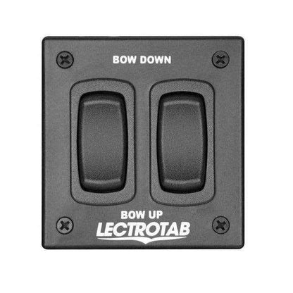 Standard Flat Rocker Switch - Single Station Application | Lectrotab SAF-SC - MacombMarineParts.com