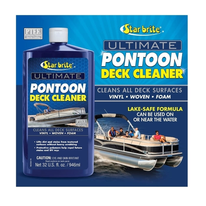 Ultimate Pontoon Boat Deck Cleaner, 32 ounce | Star Brite 096332