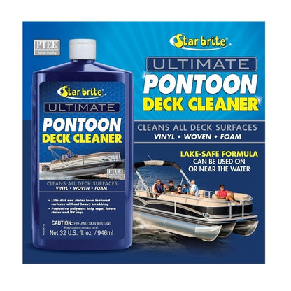 Ultimate Pontoon Boat Deck Cleaner, 32 ounce | Star Brite 096332