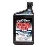 Star Brite 32 Oz. 4 Stroke Synthetic Blend Outboard Oil 28232 - MacombMarineParts.com