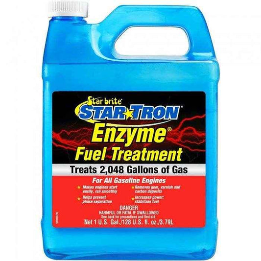Star Tron Enzyme Gasoline Fuel Treatment - 1 Gallon | Star Brite 093000N - MacombMarineParts.com