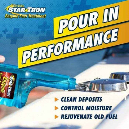 Star Tron Shooter Enzyme Gasoline Fuel Treatment | Star Brite 14301 - MacombMarineParts.com