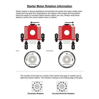 Starter Reman Merc 888 CW/Rot | Arco 50169