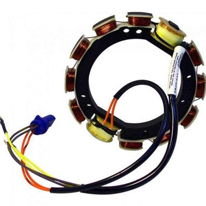 Stator 9 Amp 3 Cylinder Johnson & Evinrude | CDI 173 - 4766 - MacombMarineParts.com