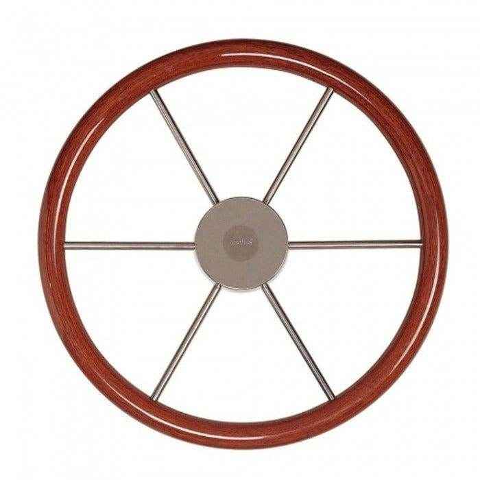 Steering Wheel - Mahogany Rim | Vetus KW55 - MacombMarineParts.com