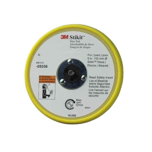 Stikit Low Profile Disc Pad - 6 in. | 3M 05556 - MacombMarineParts.com