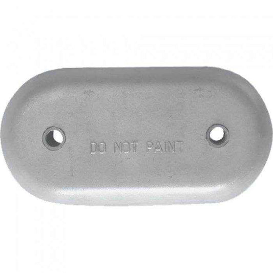 Streamlined Bolt - On Magnesium Hull Anode | Martyr CMMZC406M - MacombMarineParts.com