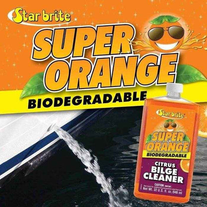 Super Orange Citrus Bilge Cleaner - 32 ounce | Star Brite 094432 - MacombMarineParts.com