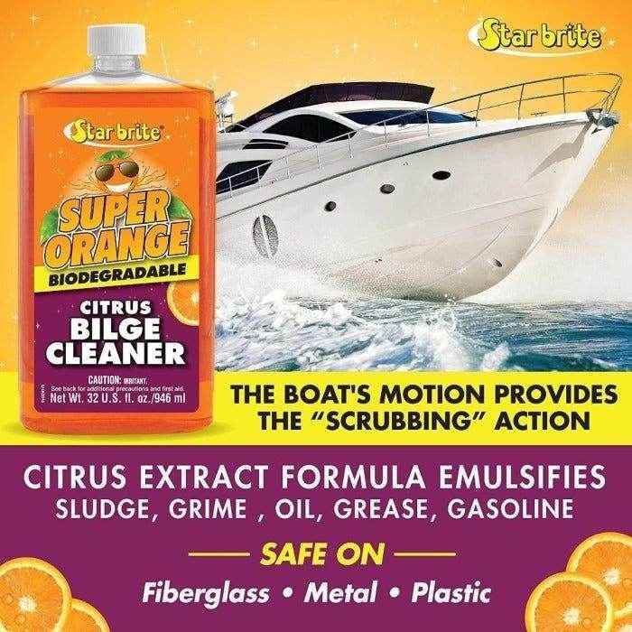 Super Orange Citrus Bilge Cleaner - 32 ounce | Star Brite 094432 - MacombMarineParts.com