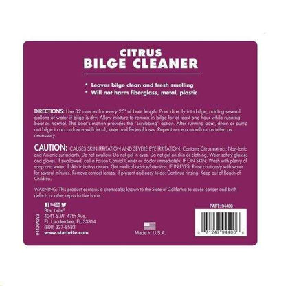 Super Orange Citrus Bilge Cleaner - Gallon | Star Brite 094400N - MacombMarineParts.com