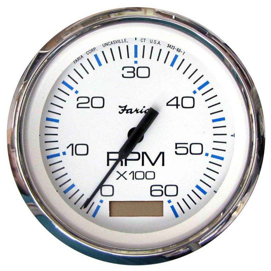 Tachometer With Hourmeter 0-6000 Rpm | Faria 33832