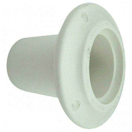 Thru Hull Fitting Exhaust 3 in. White | Centek 1200287 - MacombMarineParts.com