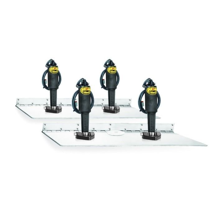 Trim Tab Kit Dual Actuator w/o Switch 12V  16" x 24" | Lenco 15022-101 - MacombMarineParts.com